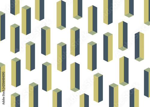 Geometric box shapes background 