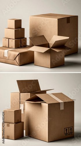 Cardboard Box Assortment: A...