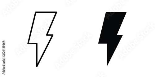 Canvastavla Energy icon flat pictograms pack