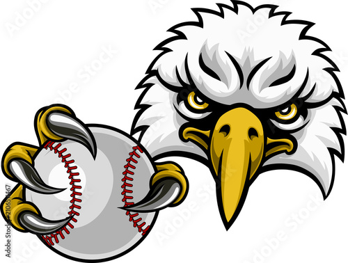 An eagle or hawk or falcon ...
