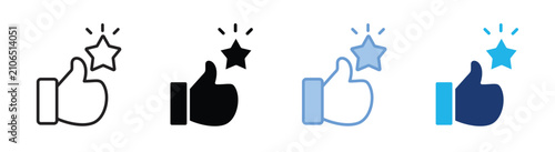 Konstfotografi Excellence icon set multiple style collection