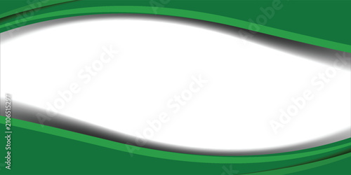 abstract green background. Graphic design pattern background template with dynamic wave shapes. vector backdrop, smooth,