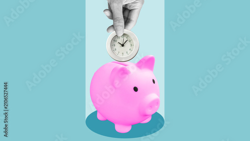 фотографія Time Management and Long Term Savings, Financial Planning, Wealth Building, Smar