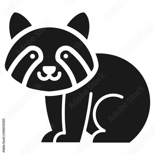 Foto Illustration elements of Raccoon