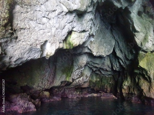 Obraz na plátne Meeresgrotte bei Syrakus auf Szilien