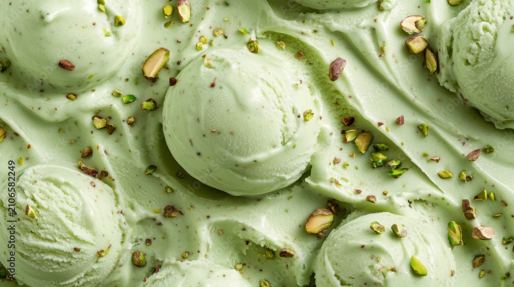 Fototapeta premium Dubai Chocolate Kunafa Pistachio on white background,Dubai Chocolate bar with green kadayif and pistachio spread,popular and viral chocolate 2024,space for text.