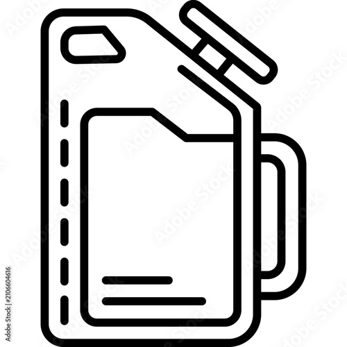 Картината върху платно Octane Rating Icon