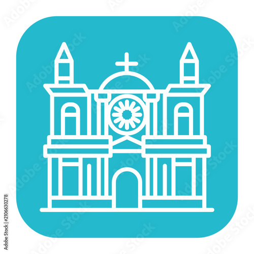 Quadro su tela Notre Dame Icon