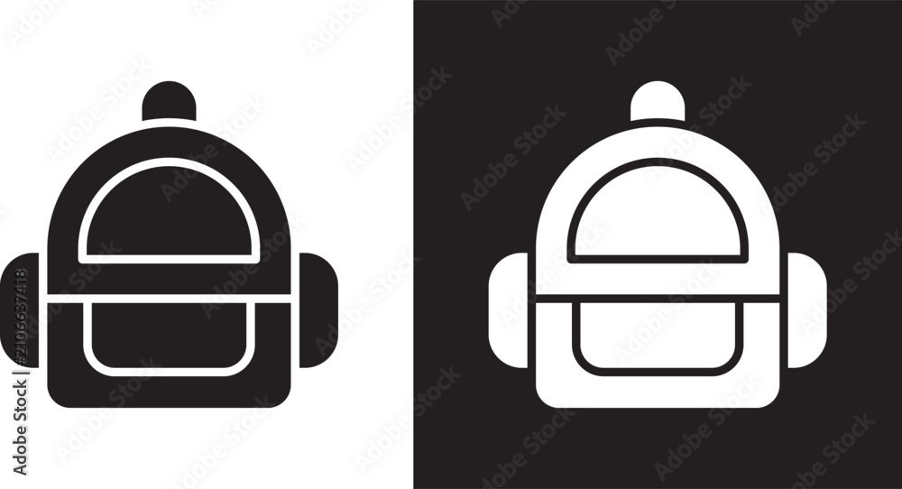 Fototapeta premium Backpack icon