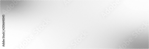 Quadro su tela Halftone gradient dots fading texture with monochrome stipple corners, abstract