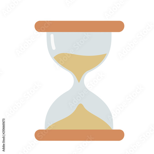 hourglass with sand