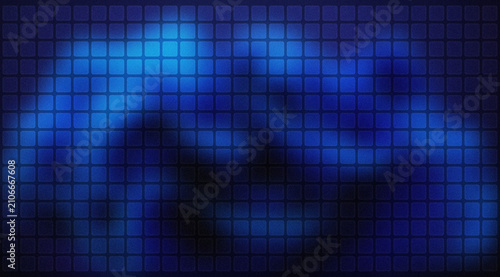 Abstract digital binary code background with glowing blue data streams. Futuristic tech texture for cybersecurity and programming design.