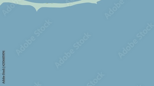 Map Island State Michigan New York Green Screen