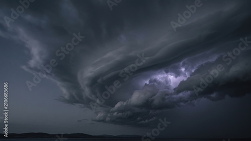 Ominous Stormy Sky