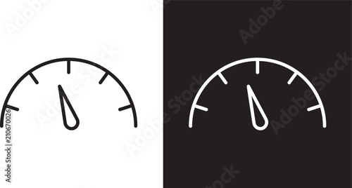 Fotografie Tachometer icon