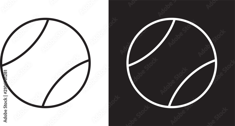Fototapeta premium Tennis icon