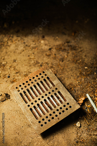 Foto abandoned flap cover