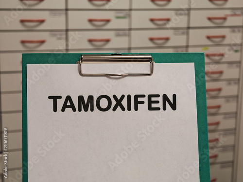 Obraz na plátně TAMOXIFEN selective estrogen receptor modulator for hormone receptor positive br