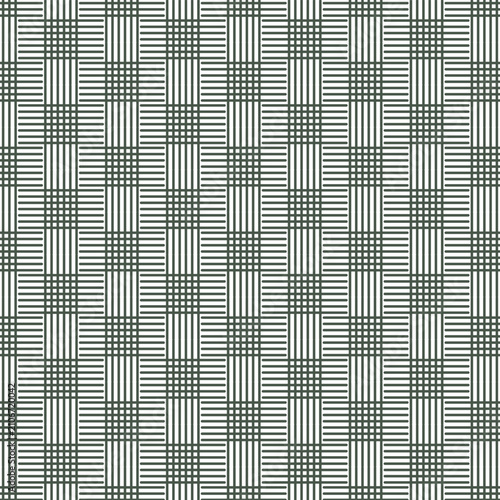 Geometric Plaid Seamless Pattern