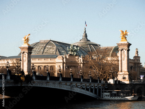 Konstfotografi Grand Palais/Pont Alexandre