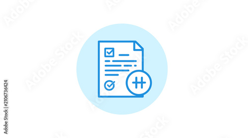 Fotografie Financial document with pound sterling symbol.