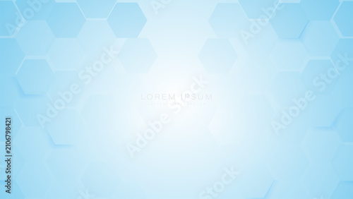 Abstract geometric shape technology, digital hi-tech, and healthcare concept ...