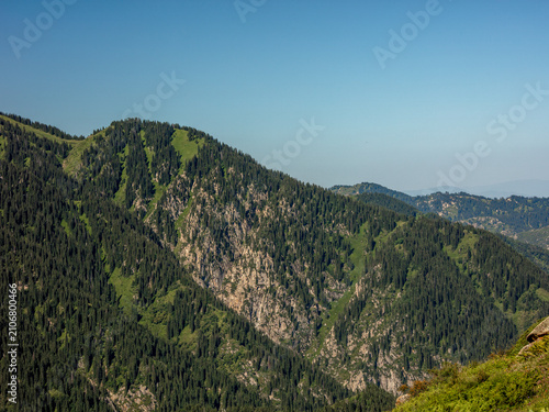 view from the top of the mountain