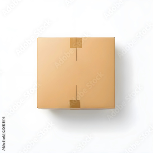 Top down view of a sealed b...