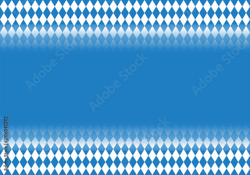 Bavarian pattern with blue and white rhombus Flag of Bavaria