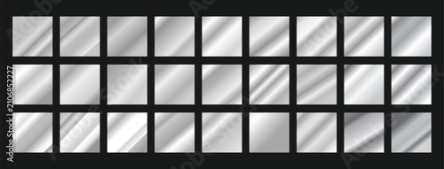 Silver background texture vector icon seamless pattern. Light, realistic, elegant, shiny, metallic and silver gradient illustration. . Vector illustration for luxury design, premium background . 