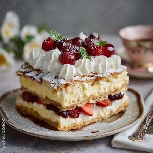 Cremeschnitte Cake