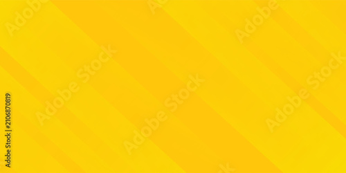 Schilderij op canvas Design Yellow Background with Subtle Diagonal Light Yellow Lines