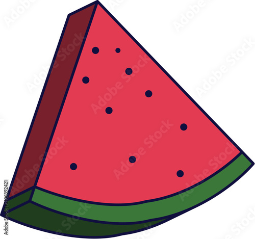 slice of watermelon