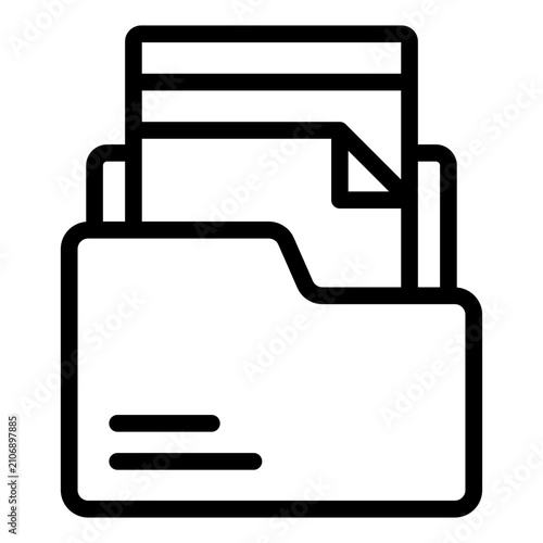 folder icon vector