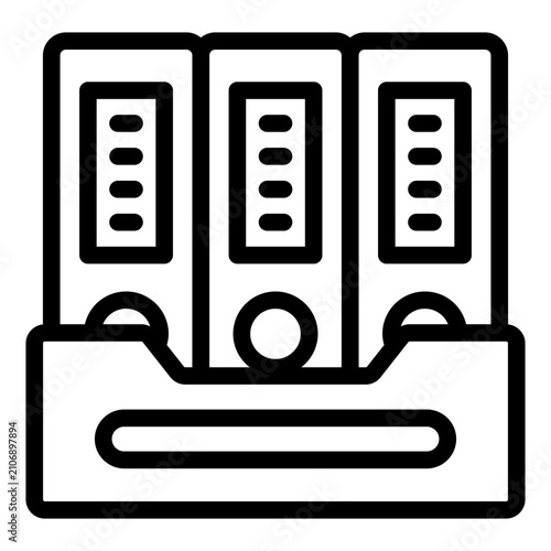 binder icon vector