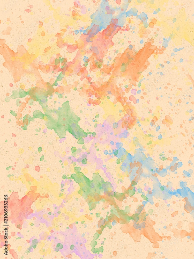 Fototapeta premium Watercolor papper abstrak texture background marbeltone