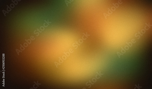 Photography Abstract earthy warm ocher aura gradient background with olive green accents and