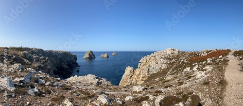 Pointe de Pen Hir en Bretagne.