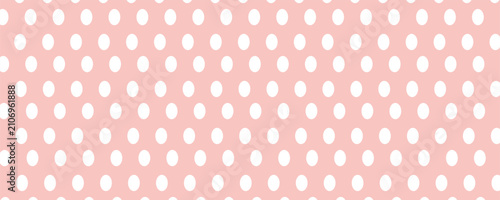 Polka dot vector background. Fashion trendy seamless pattern with circles. Retro wallpaper with dots. Abstract geometric allover print with points, for fabric, paper, textile, clothes and accessories
