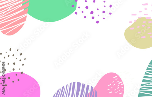 background with hand drawing