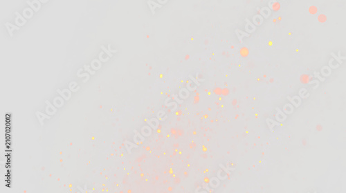 Foto Fire embers and sparks float on a clear background during night time activities