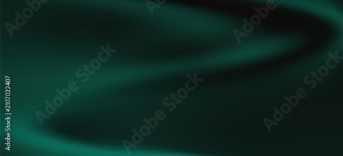 Fotografie Abstract Emerald Green background with Strong Grain Texture and diagonal waves t