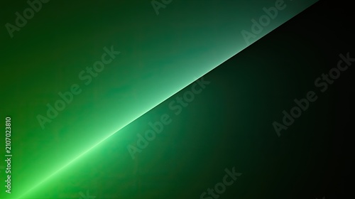 Sharp, glowing light beam cuts across a dark, gradient background