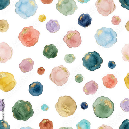 seamless pattern with colorful stones