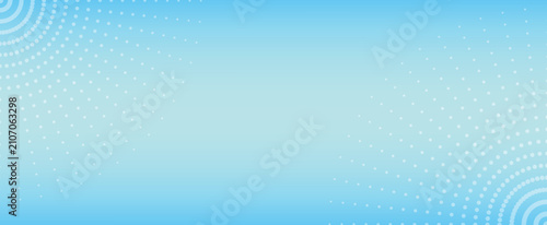 Fotografía Light Blue Abstract Background with Circular Halftone Halos