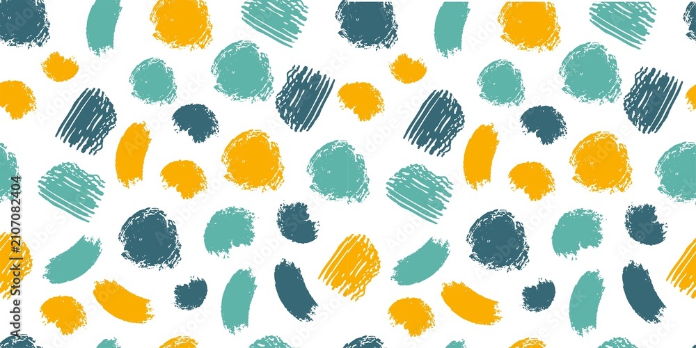 floral and fruit wallpaper and background seamless pattern design