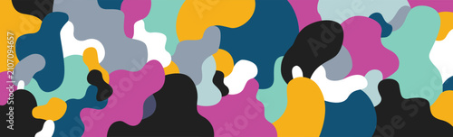 Modern people psychology mental health vector background , abstract multicolor illustration