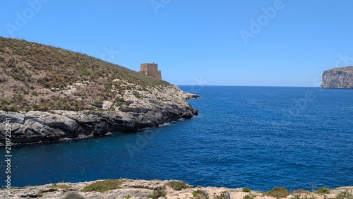 Tableau sur toile coast of Gozo , Malta