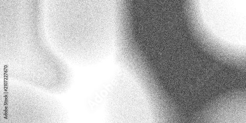 Foto Retro spray grit and charcoal ink form abstract dot work design