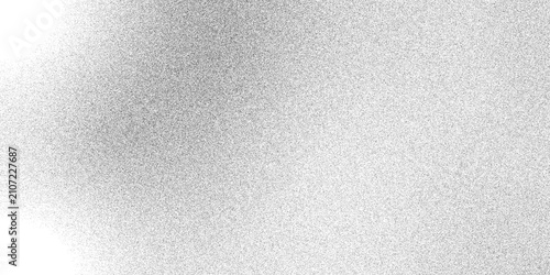 Foto Retro spray grit and charcoal ink form abstract dot work design